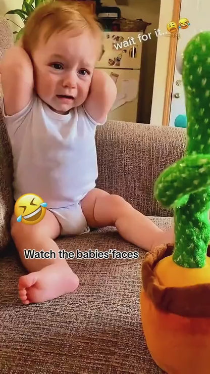 Zenavue Musical Dancing & Mimicry Cactus Toy